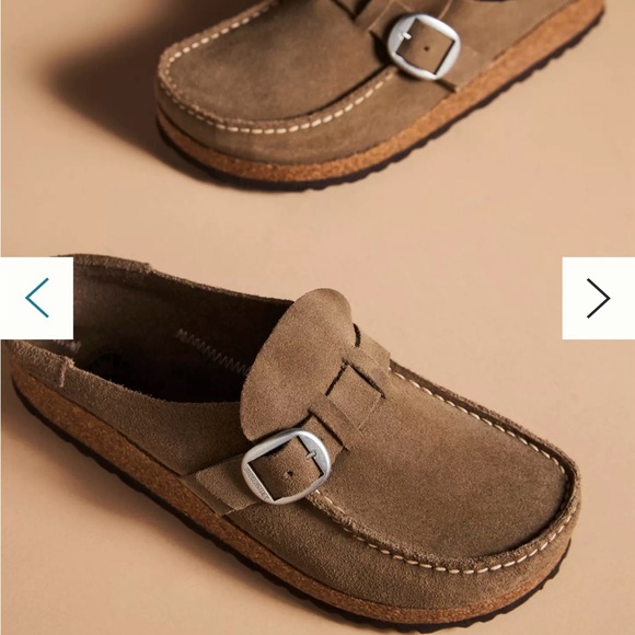 Birkenstock Buckley Suede Clogs - Picture 2 of 4